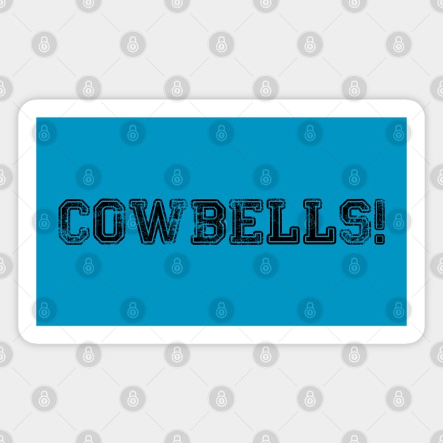 COWBELLS! #1 Magnet by RickTurner